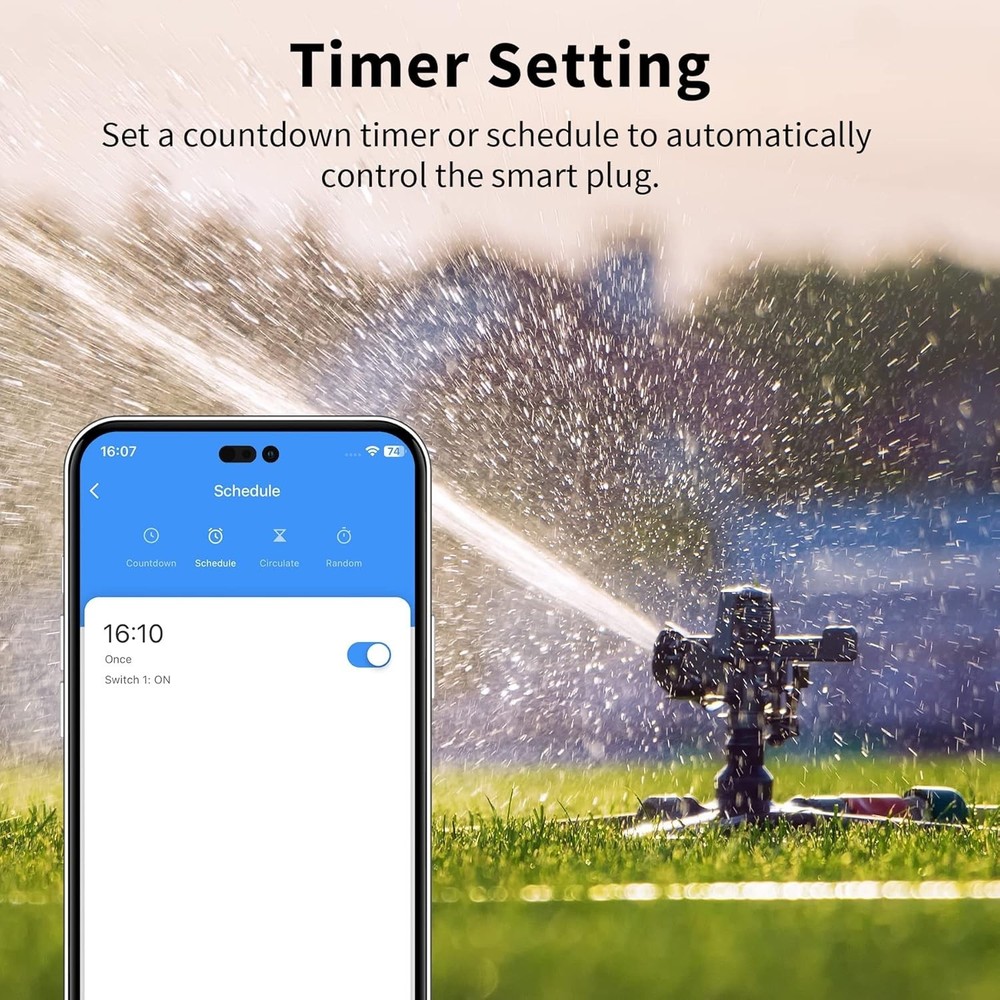 Customizable WiFi Dimmer Plug for Dimmable String Lights - No Hub Required