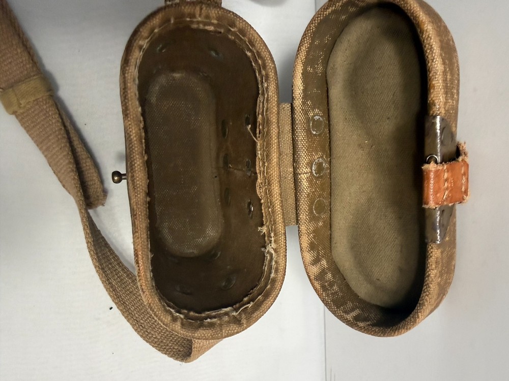 Japanese WWII Compact Binocular 4x10 with Canvas Case