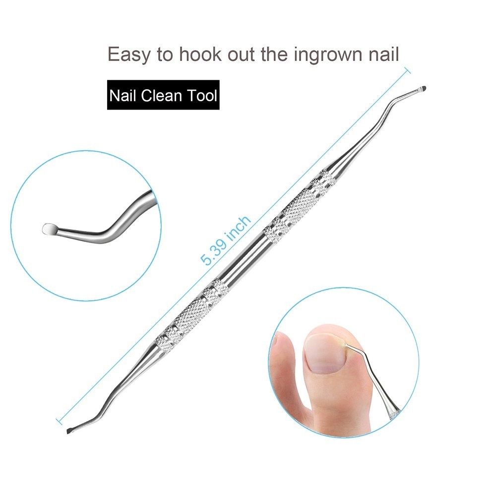 Ingrown Toenail Removal & Correction Tools - 10-Piece Professional Kit
