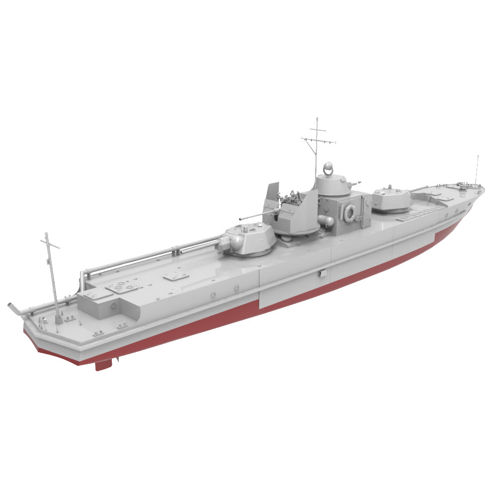 MRY-SFW 1/200 Pr.1124 Late Modification Full Hull