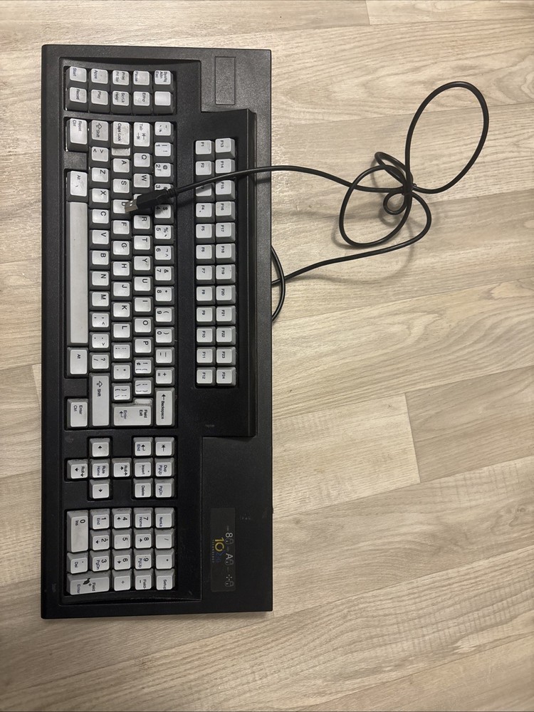 Unicomp Model M Retro Style Keyboard - Black base/grey caps very clicky