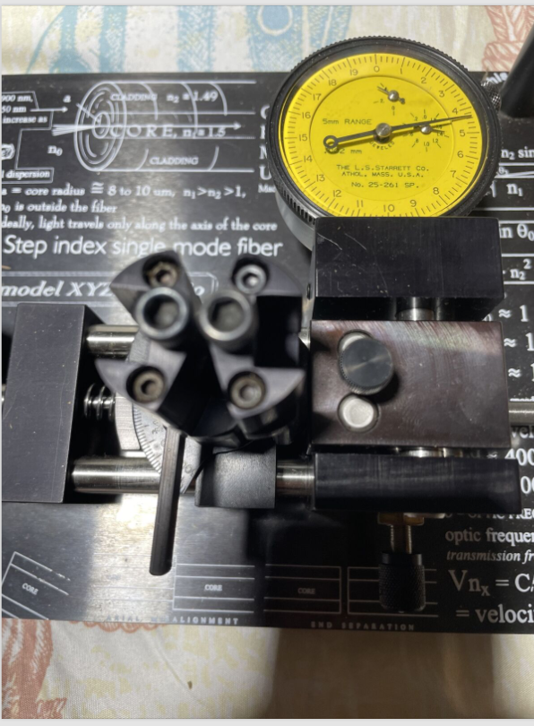 fiber optic testing apparatus CSS Model XYZR 100-80