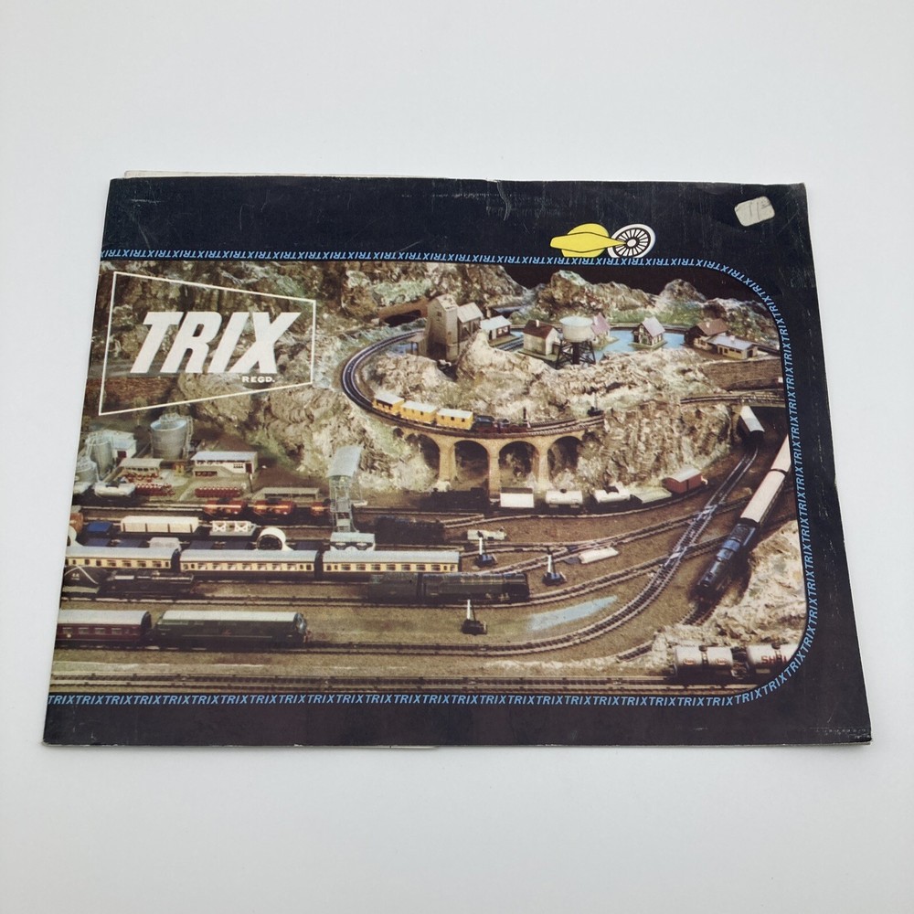 Trix Model Train Railroad Catalog 1960's Includes Pricelist