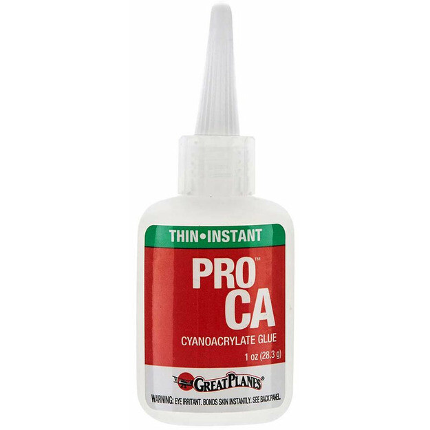 Great Planes MR6002 Pro CA Glue Thin 1 oz