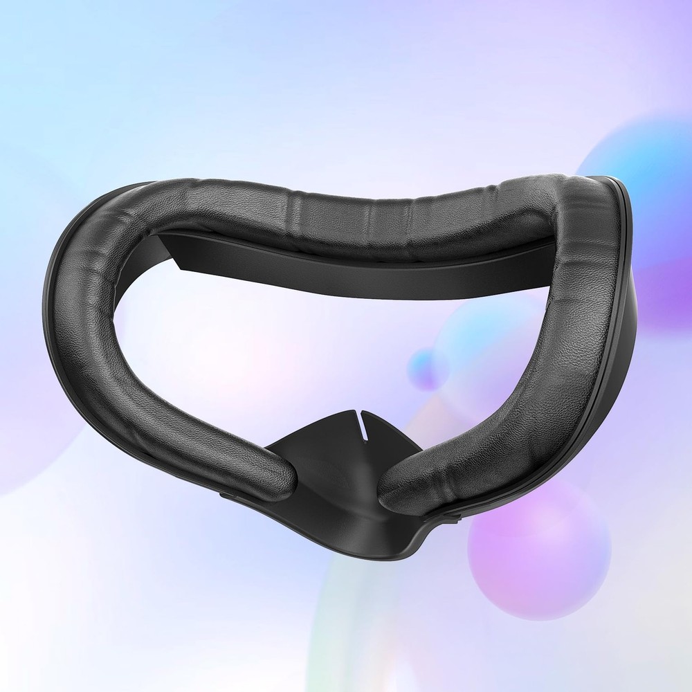 Face Cushion Pad for Meta Quest 2 VR Facial Interface Replacement PU Leather ...