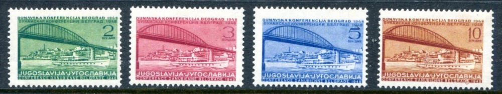 Yugoslavia 1948 Unused Set #239-242