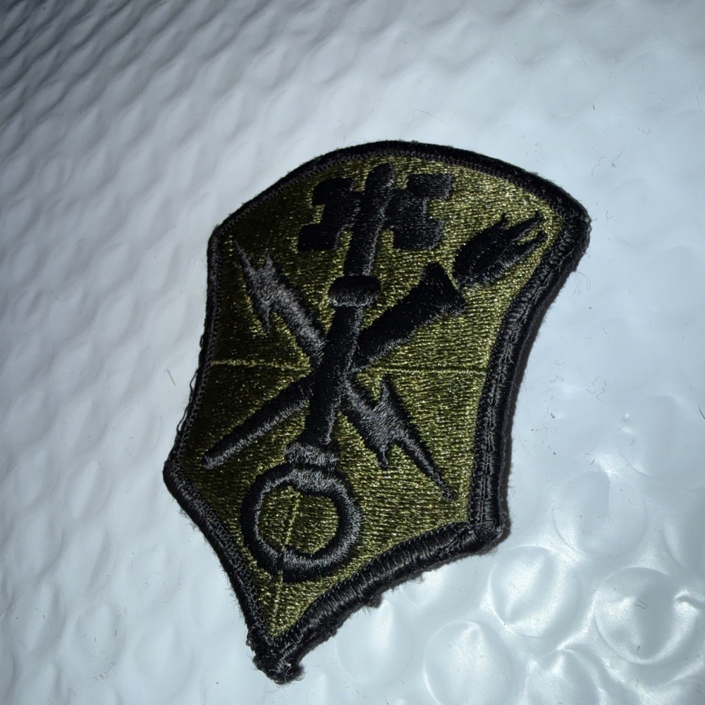 US Army Intelligence And Security Command Subdued Sew On Shoulder Patch Insignia