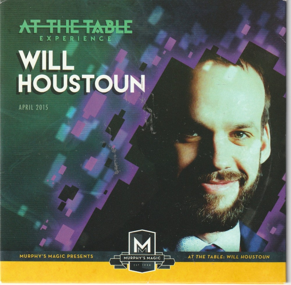 Will Houston At the Table Lecture DVD April 2015 Magic