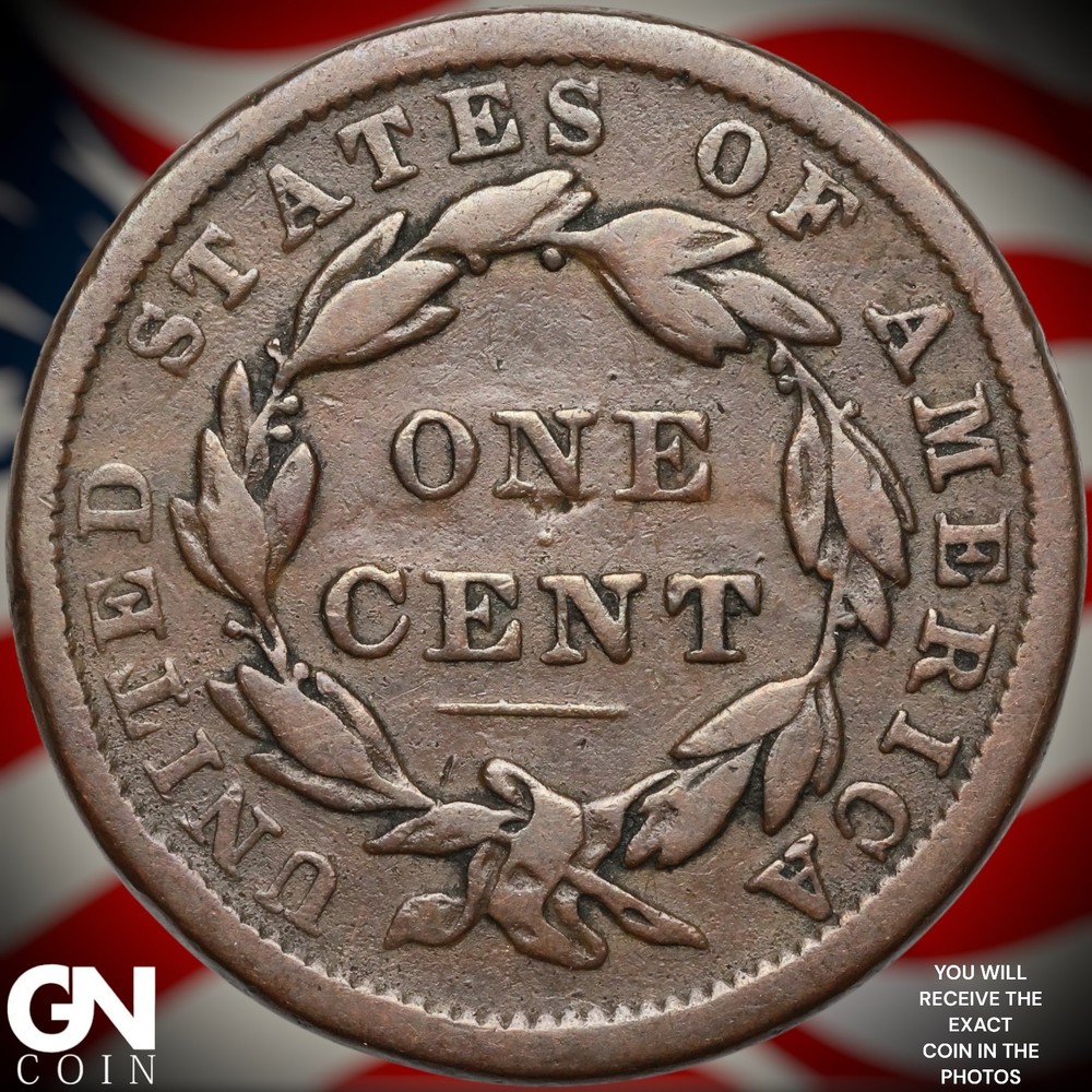 1838 Coronet Head Large Cent B0074