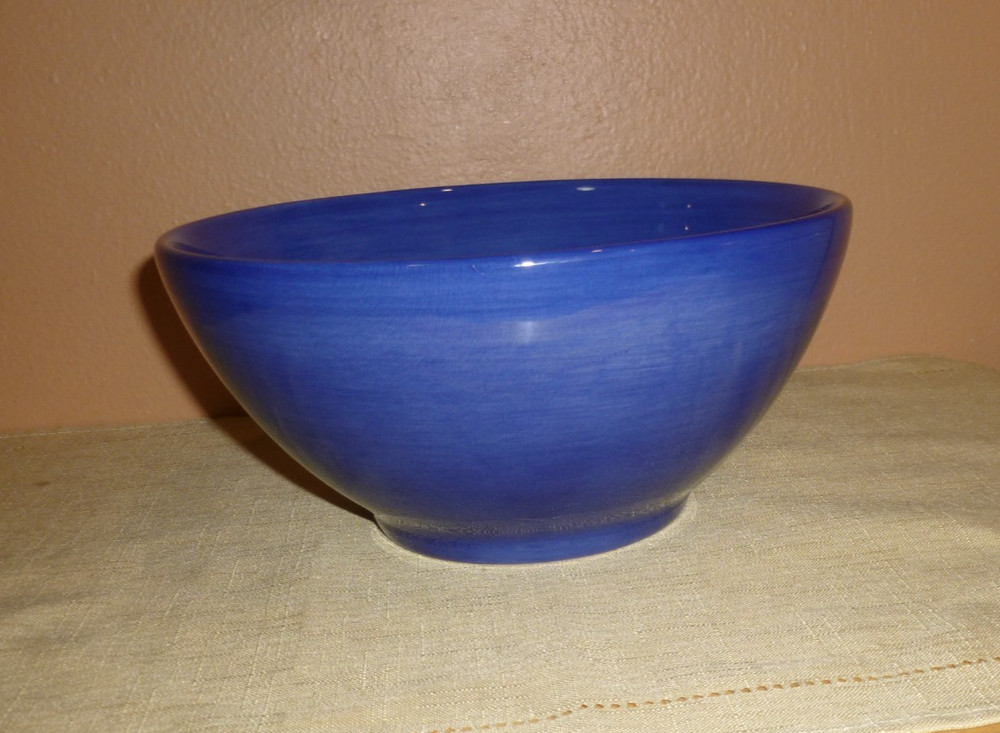 Pottery Barn Mixing Bowls Colorful Serve 4 Pc Nesting - EUC