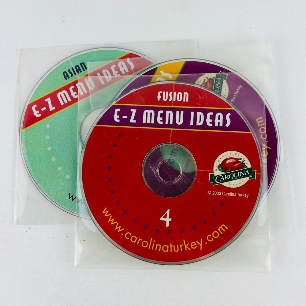 Carolina Turkey E-Z Menu Ideas 4 CD Set