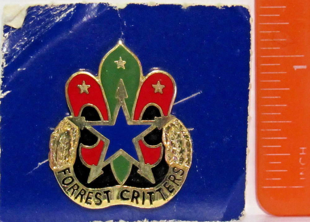 130th Support Center Unit Crest