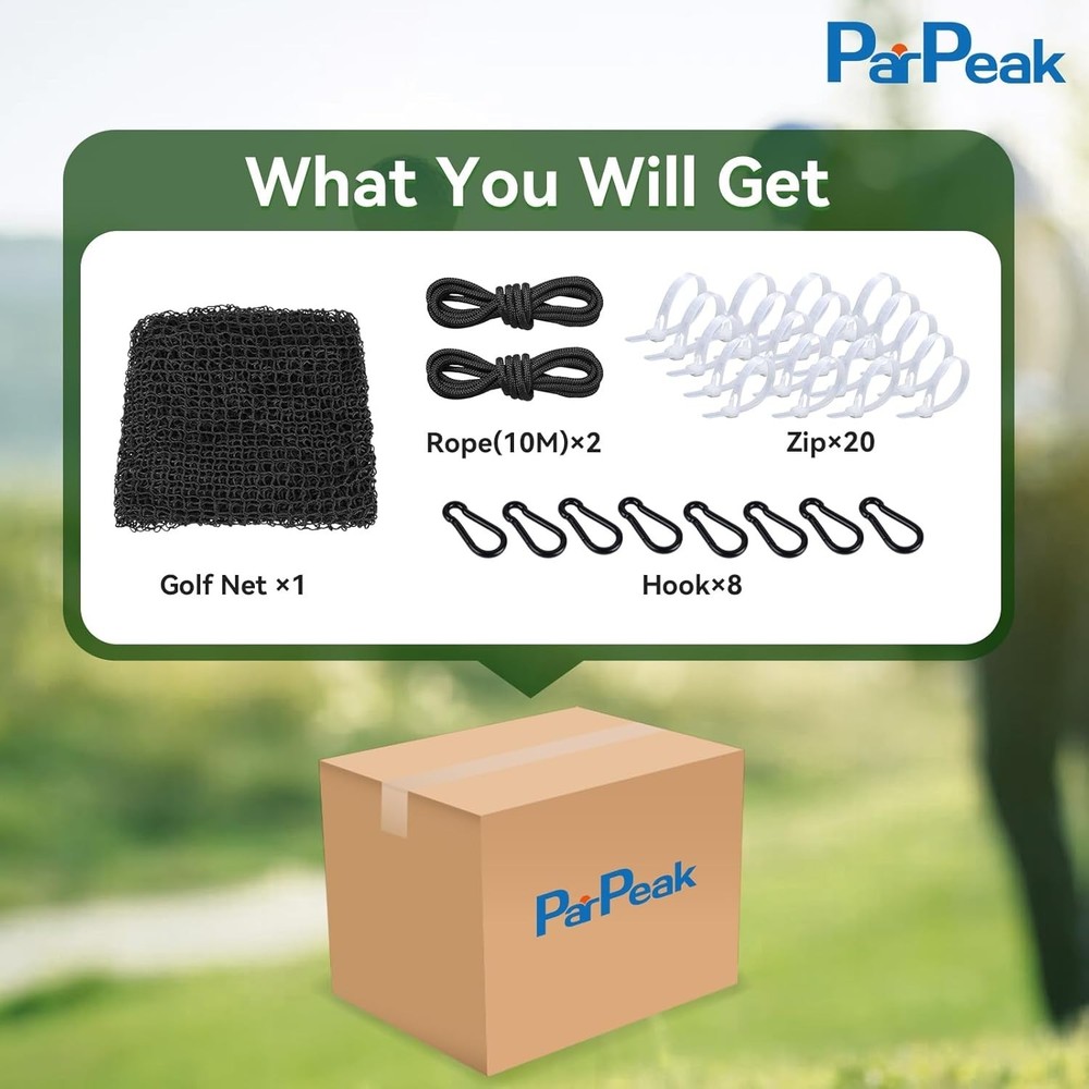 15ft×20ft Heavy Duty Golf Practice Net: Versatile Sports Training Solution