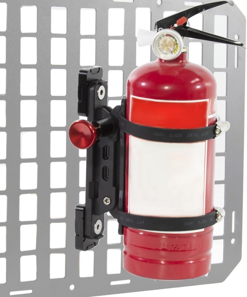 MOLLE Panel Fire Extinguisher Mount Kit Fits 1"-2" Rigid MOLLE Panel Holes Qu...