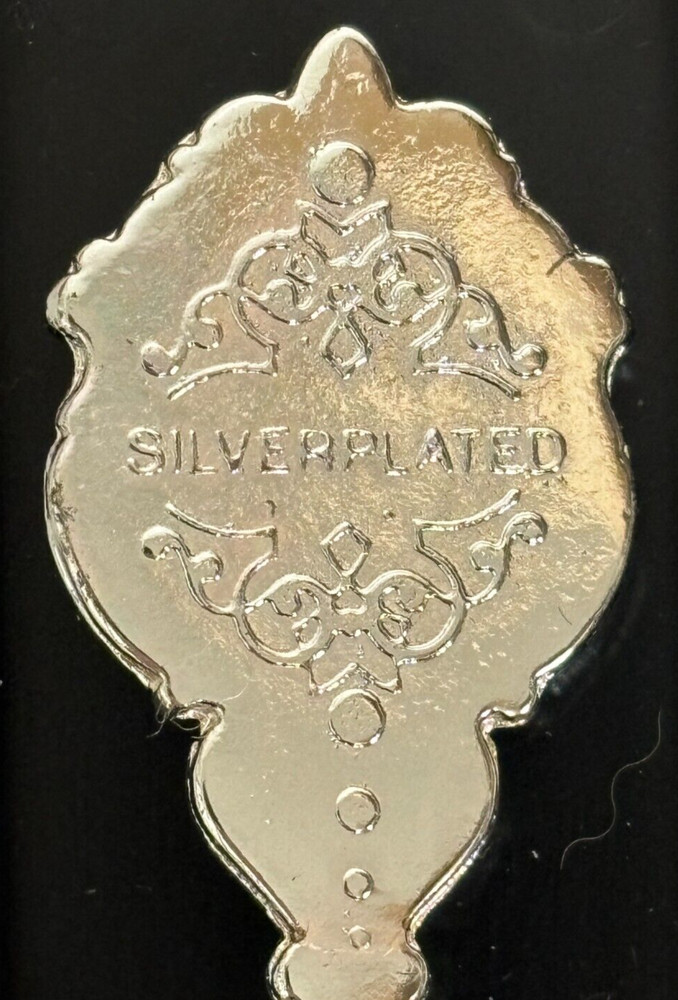 Vintage Collectable Spoon - Australia - Six State Map