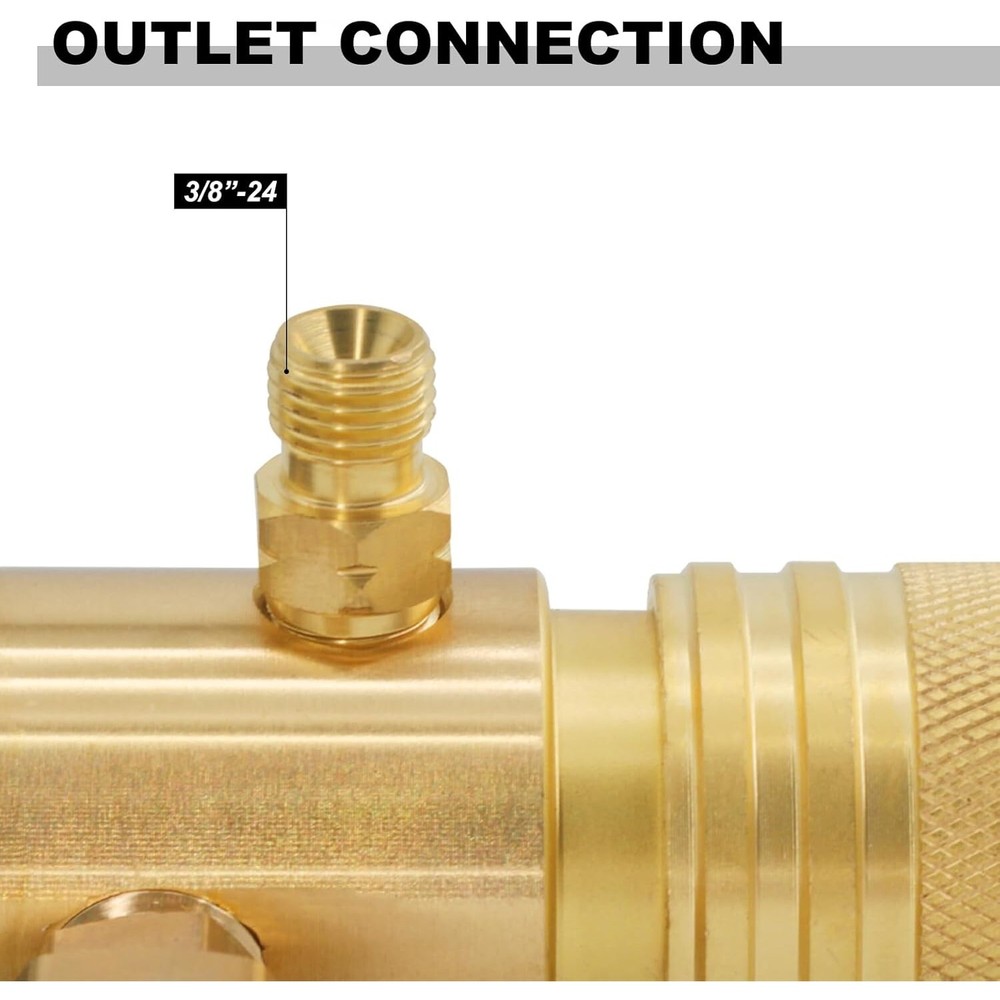 AR-MC CGA200 MC Tank Acetylene Regulator