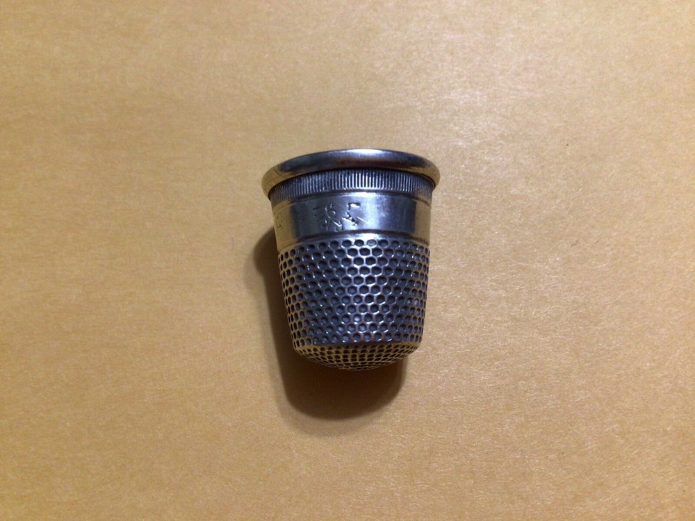 Larkin Sterling Silver Thimble (Lowered Price)