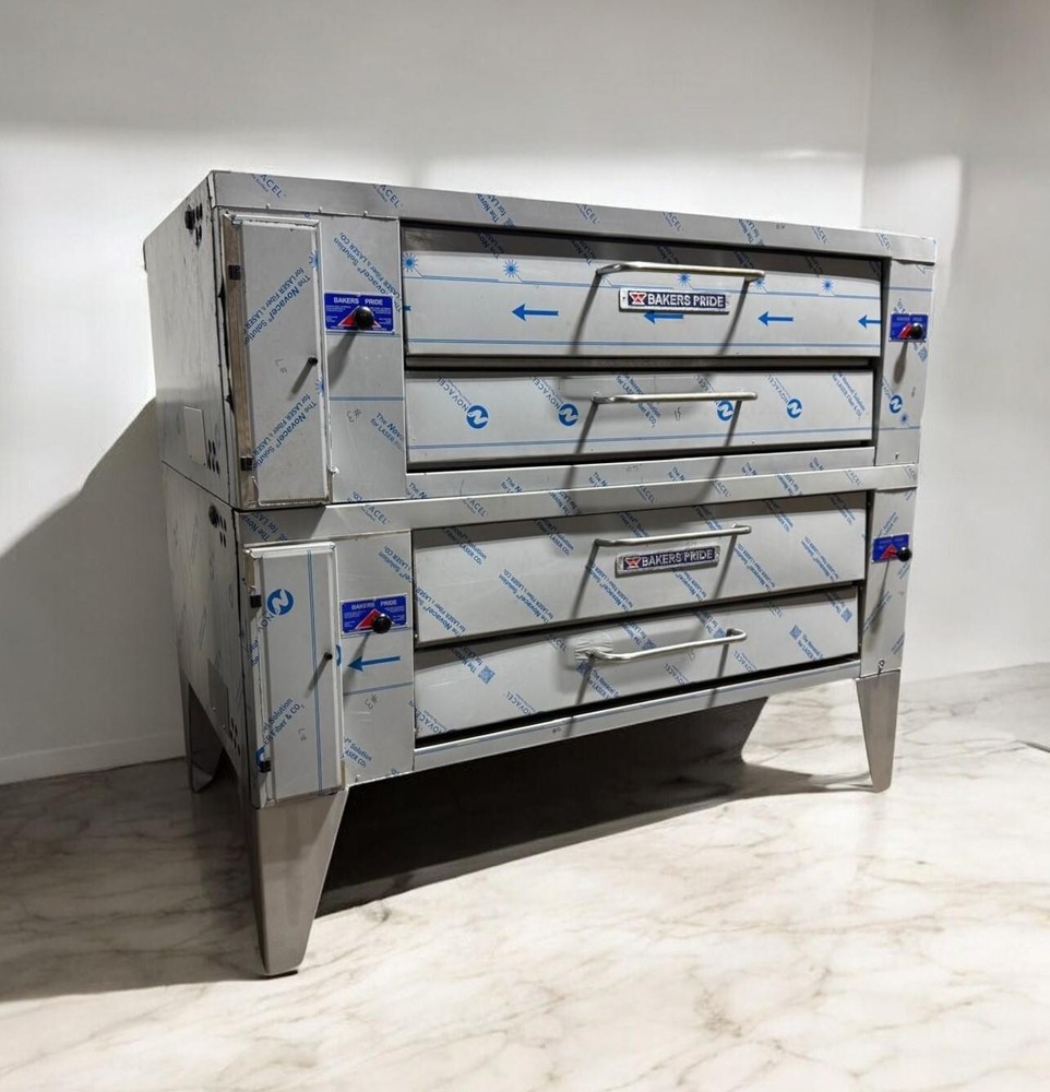 Bakers Pride Y-602 Double Deck Pizza Oven – Refurbished