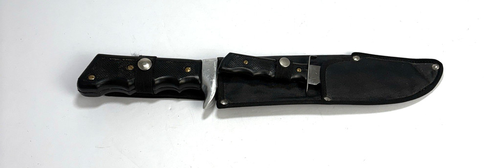 2 Fixed Blade Knife Set with Sheath