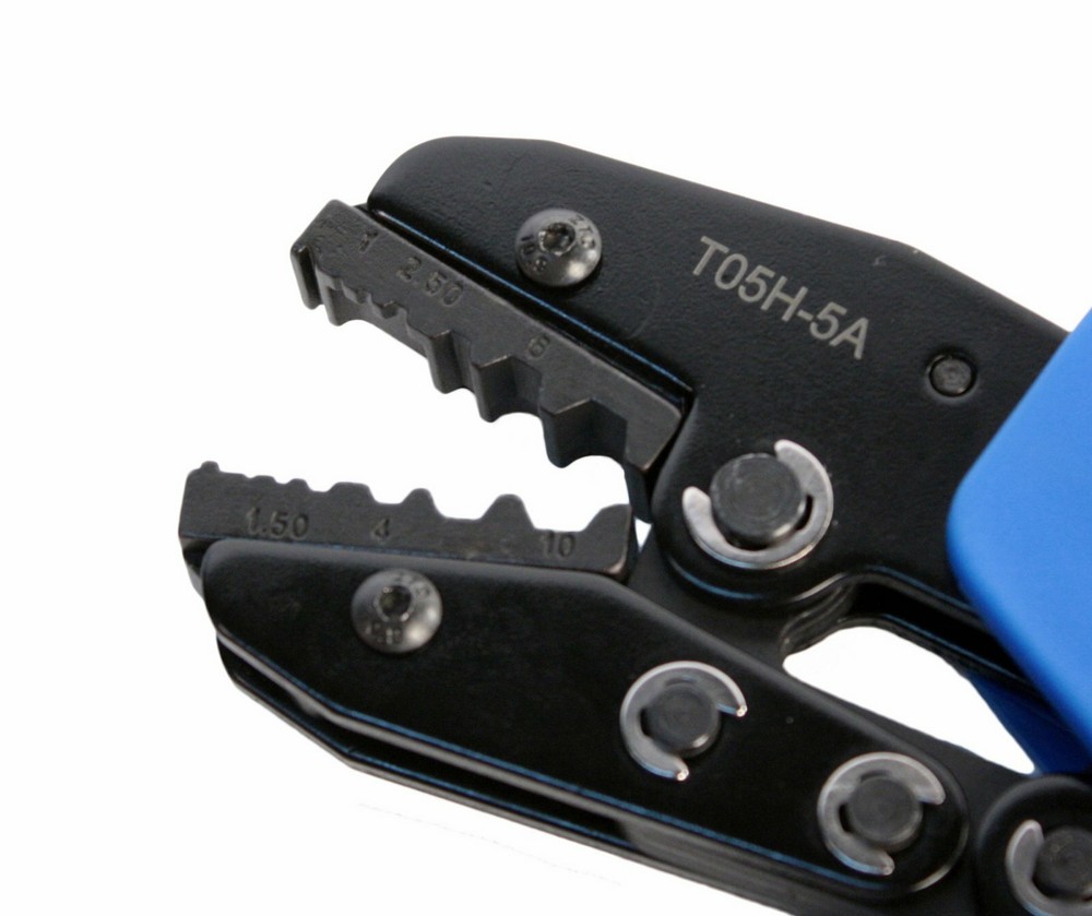 Steel Dragon Tools® Coaxial Cable Compression Ratchet Crimper Crimping Kit Dies