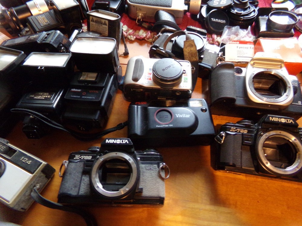 lot of camera @ accessories