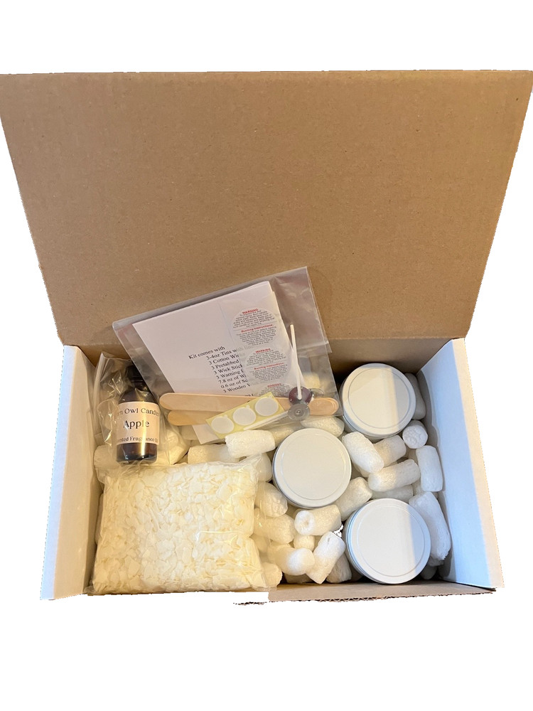 DIY Candle Making Kit, Beginner Friendly, Pipe Tobacco,, everything included