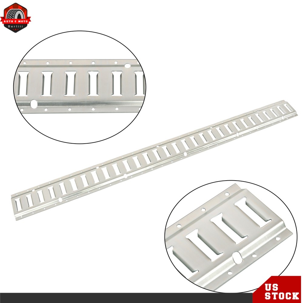 5' E Track Tie Down Rail System Multi Purpose High Quality For Van Truck 32 Pack