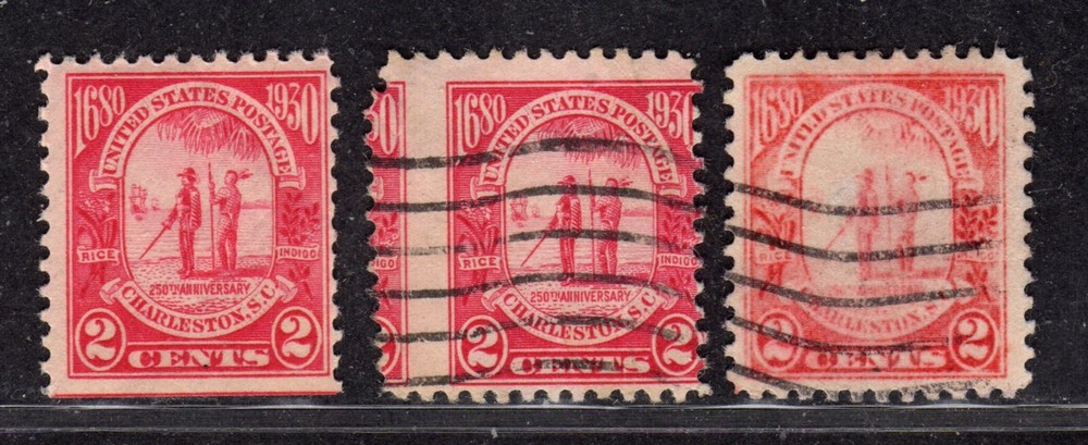 Perfectly Flawed Error US 1930 EFO 2c SN 683 MH - Dramatic Misperf & Under Inked