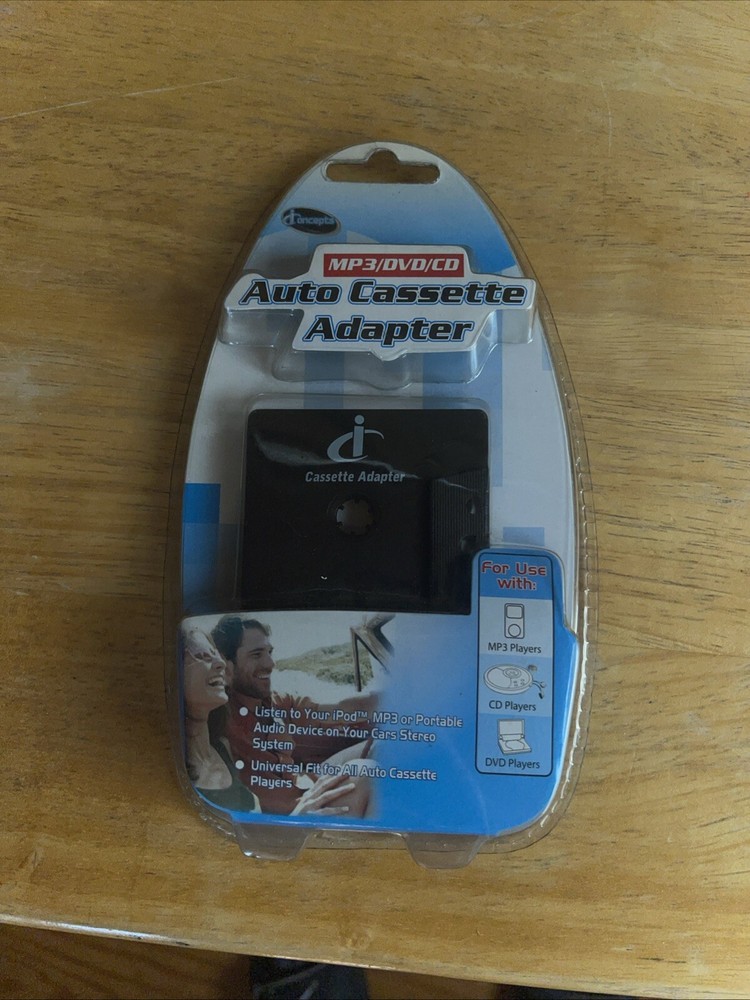 Concepts MP3/DVD/CD Auto Cassette Adapter