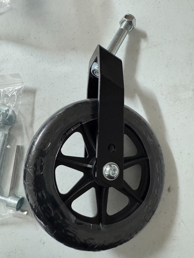 6" Wheelchair Front Caster Assembly Aluminum Fork 8mm Replacement Wheel