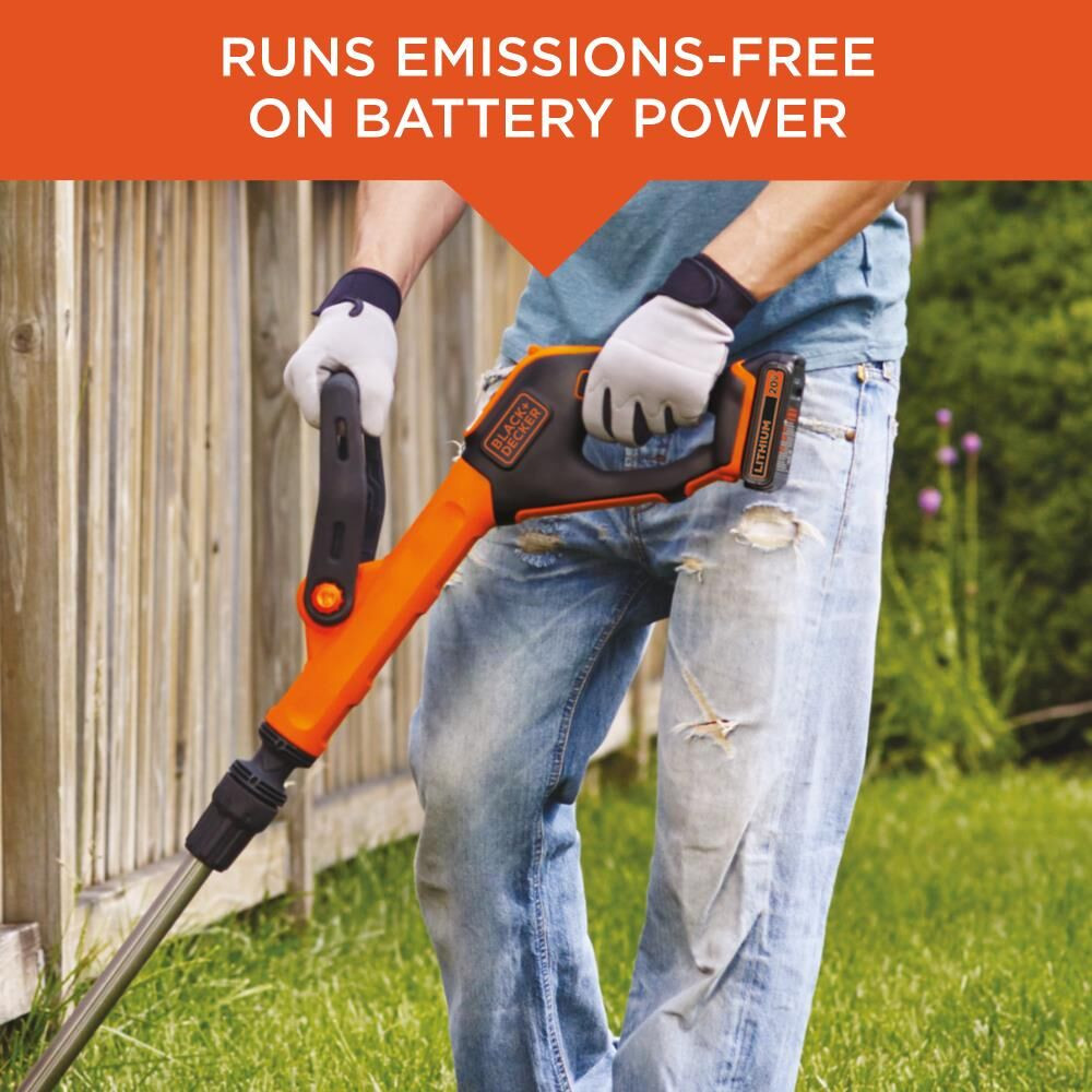 BLACK+DECKER 20V MAX* Easy Feed Trimmer - LSTE522