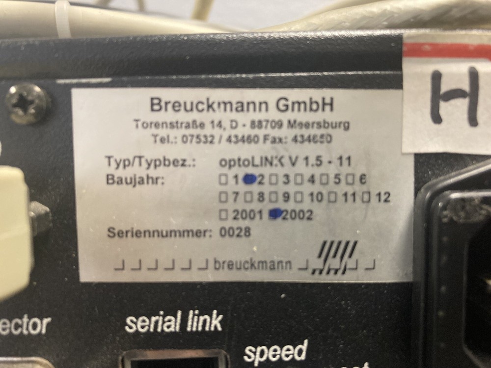 Breuckmann VitroSCAN 3D commercial 3D scanner