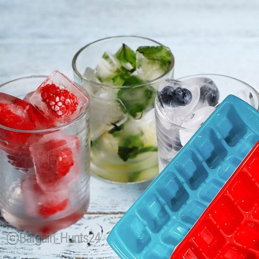 3 Counts Set Ice Cube Tray Home Smart Freezer & Dishwasher Safe,12 Ice Cube Mold