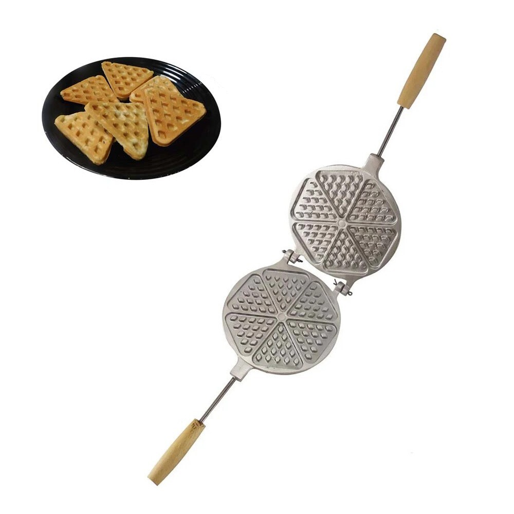 BAKING PAN FOR TRIANGULAR HERRINGBONE COOKIES