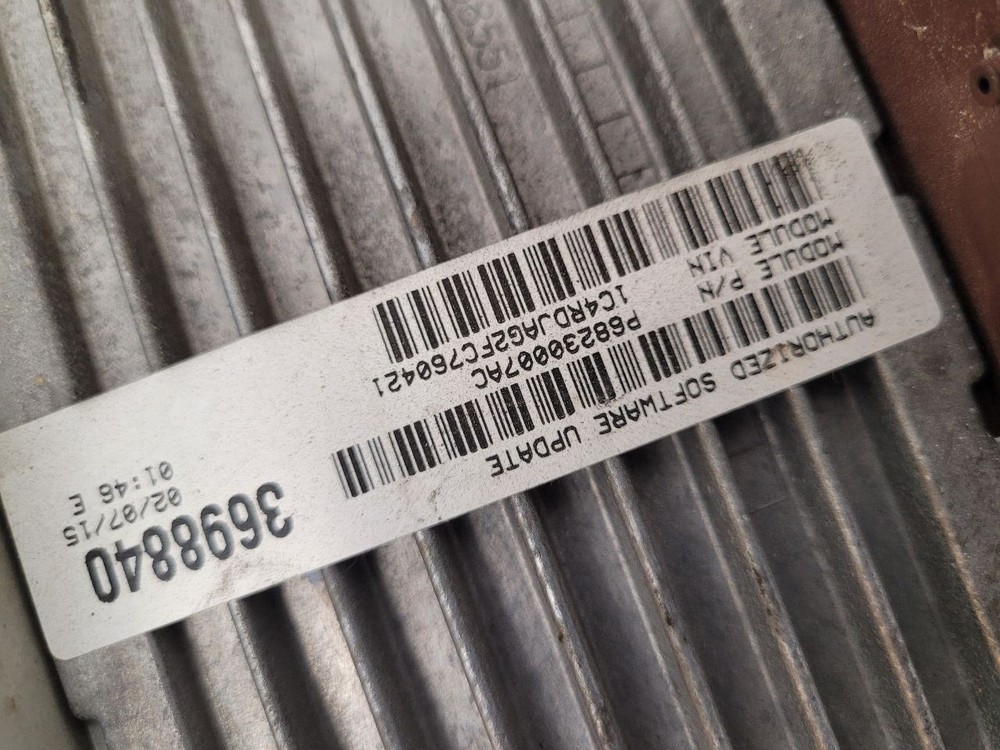 2015 15 DODGE DURANGO Engine ECM Electronic Control Module 3.6L 5150987AB