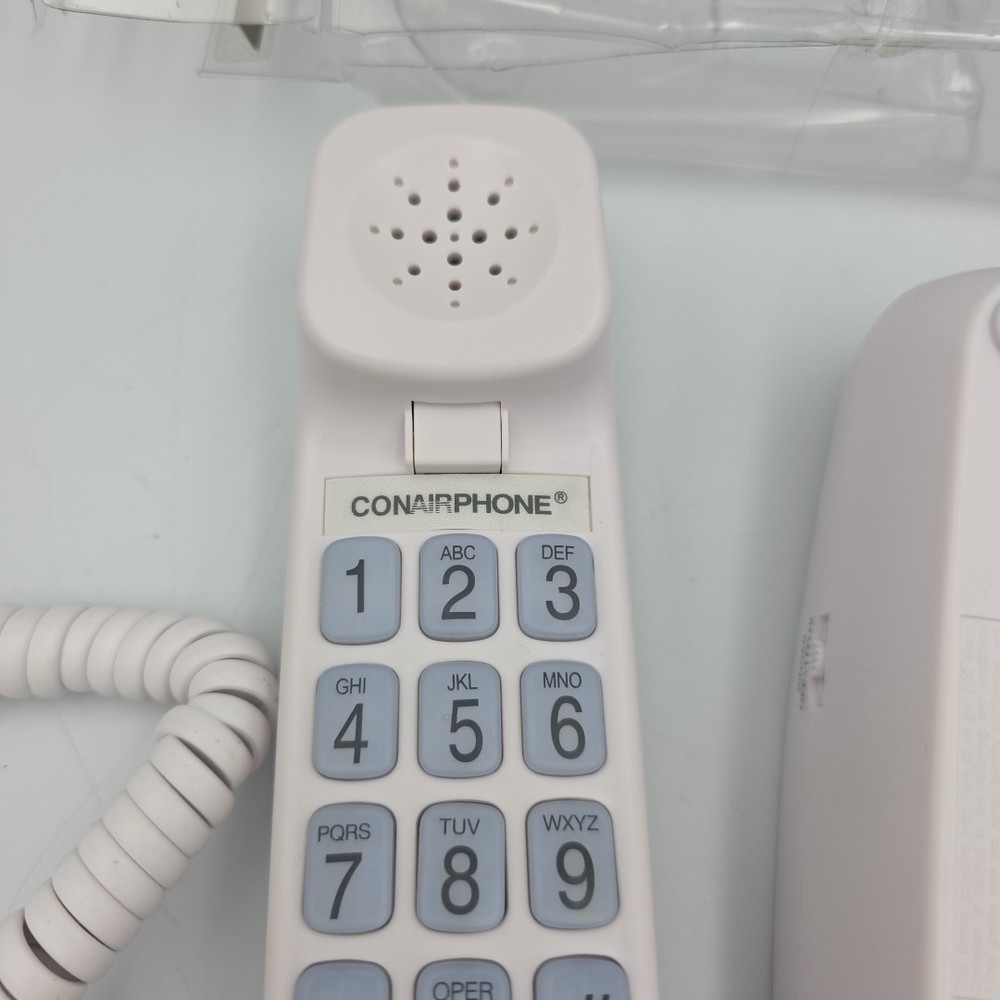 CONAIR CID110WCS Caller ID Telephone Corded Big Button Open Box