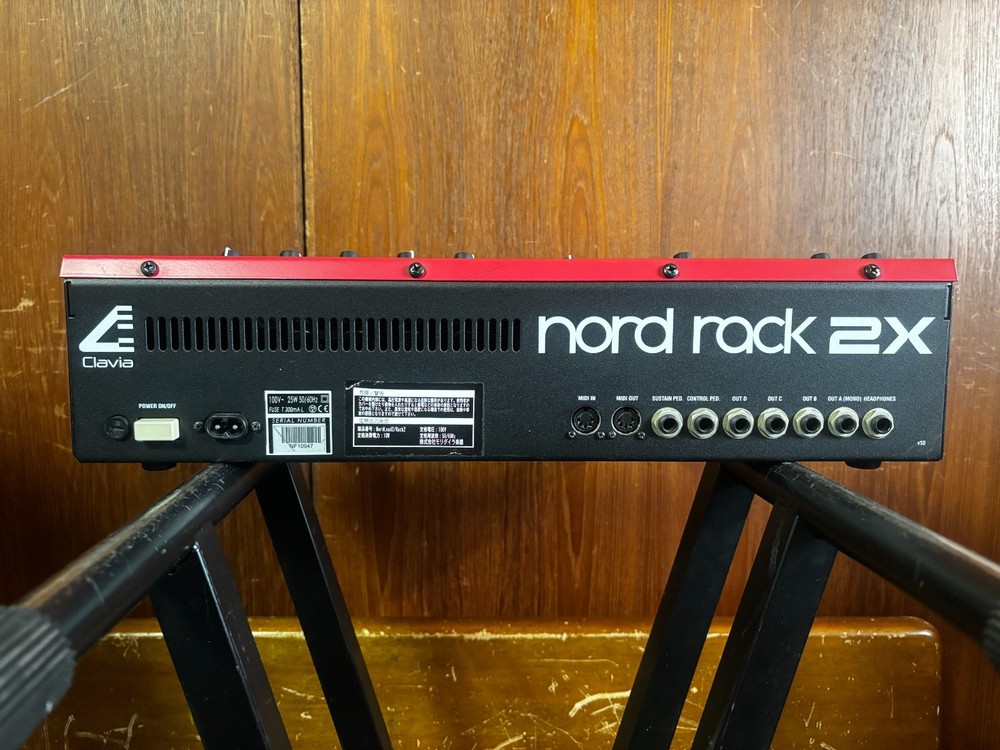 Nord Rack 2X Rackmount Virtual Analog Synthesizer