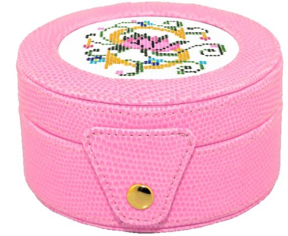 Needlepoint Lee Gift Box Leather ~ Choose your Color!!