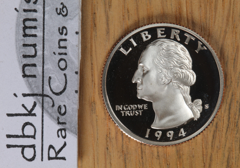 1994 S Clad Washington Quarter 25¢ - Gem Proof