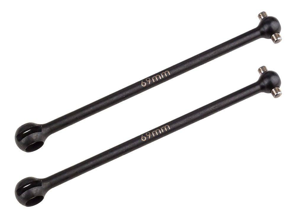 Team Associated ASC91860 RC10B6.2 CVA Bone (69mm)