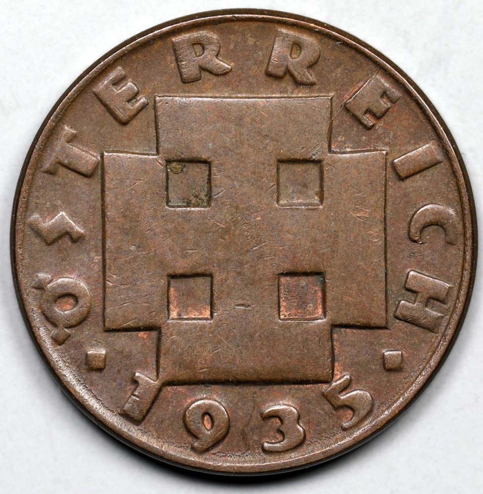 1935 Austria 2 Groschen