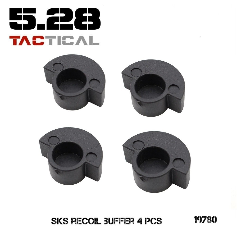 Polymer Recoil Buffer SKS Rifle Impact Shock Absorber 4 pcs