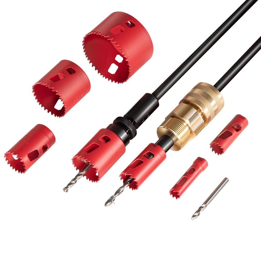 For NPT Mechanical Hot Tapping Machine Complete Tool Kit DM3MECH 08350