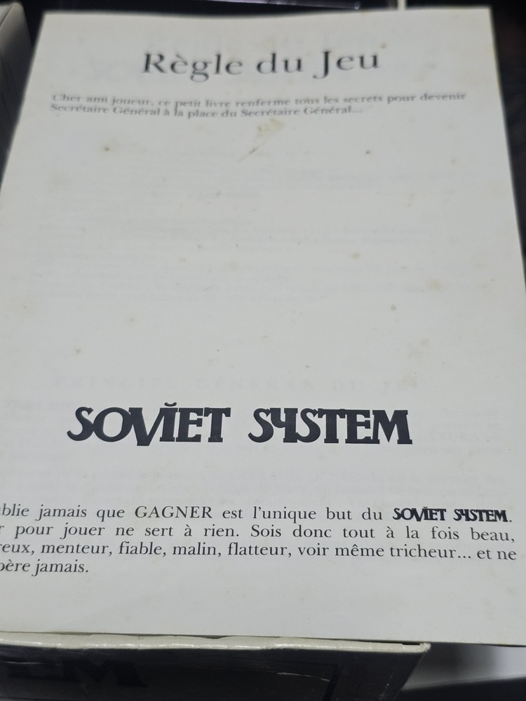 Soviet system board game Unverified!!