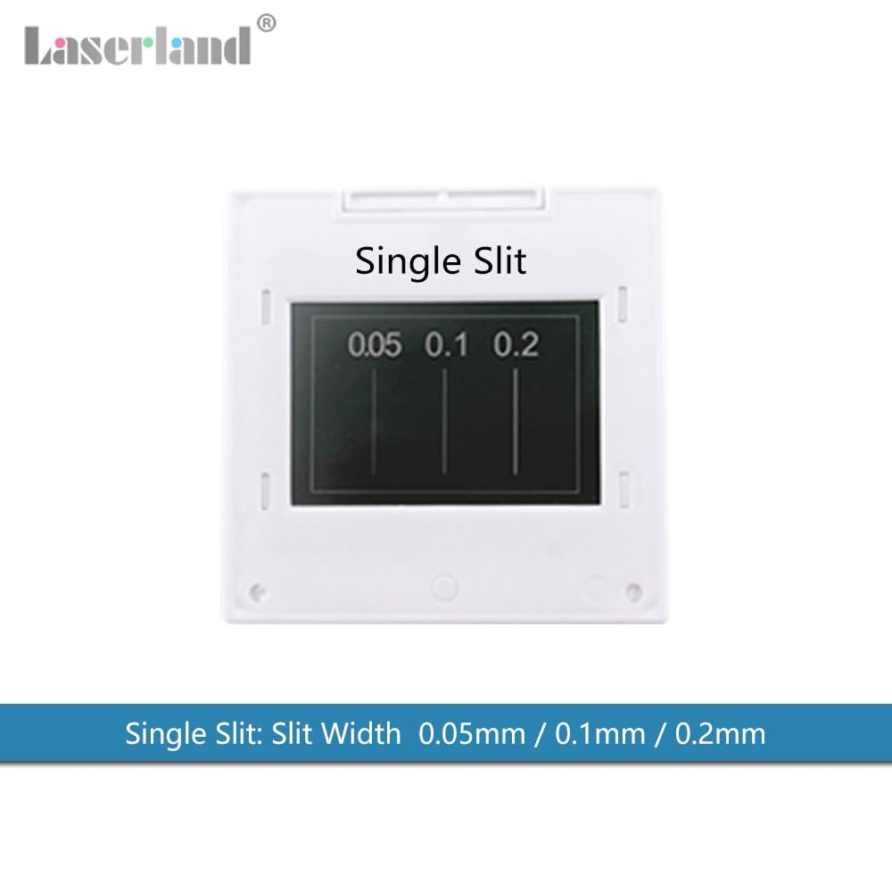 Young's Double-Slit Experiment, Single Slit, with Holder Observation Board Re...