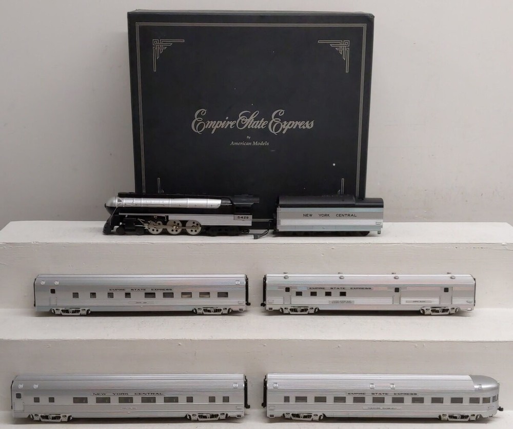 American Models S Scale New York Central Empire State Express Set EX/Box