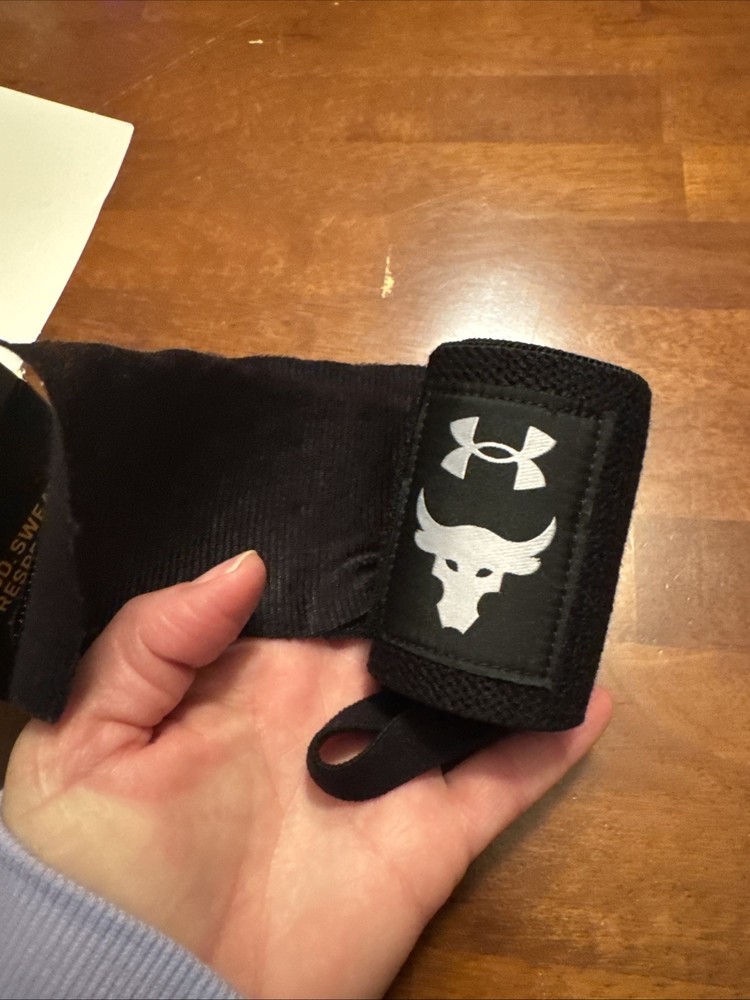 UA Project Rock Unisex Wrist Wraps NEW