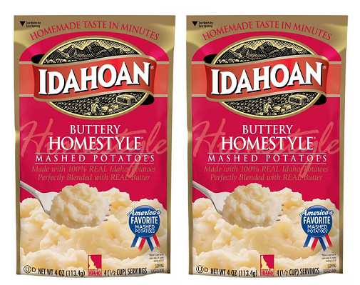 Idahoan Buttery Homestyle Mashed Potatoes 2 Pack