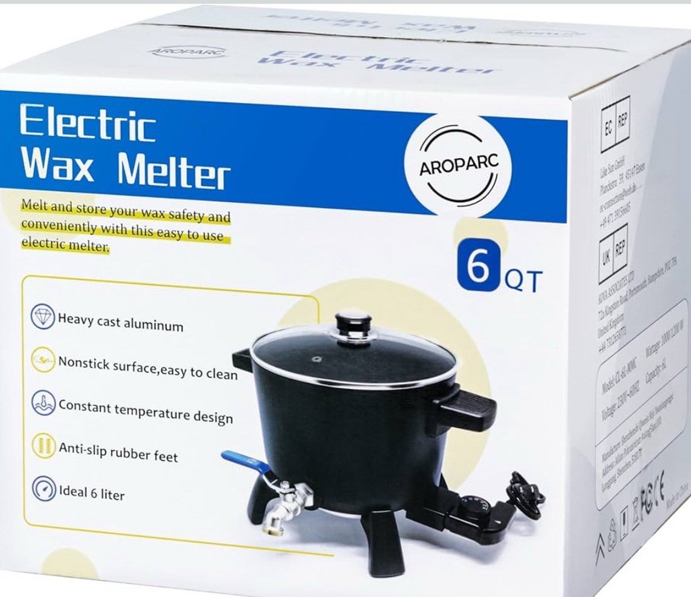 6 L Candle Wax Melting Pot with Spout
