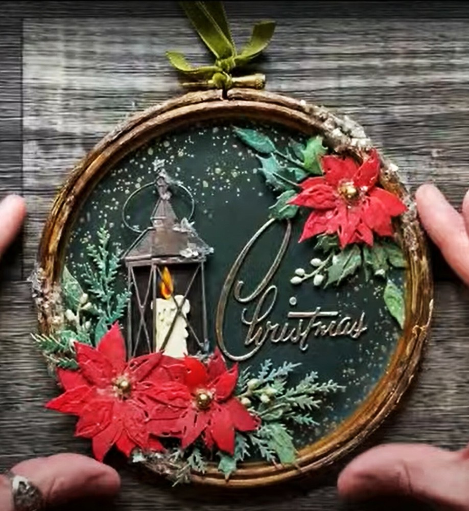 Sizzix Thinlits Festive Bouquet 6pc set #665565 Retail $21.99 by Tim Holtz